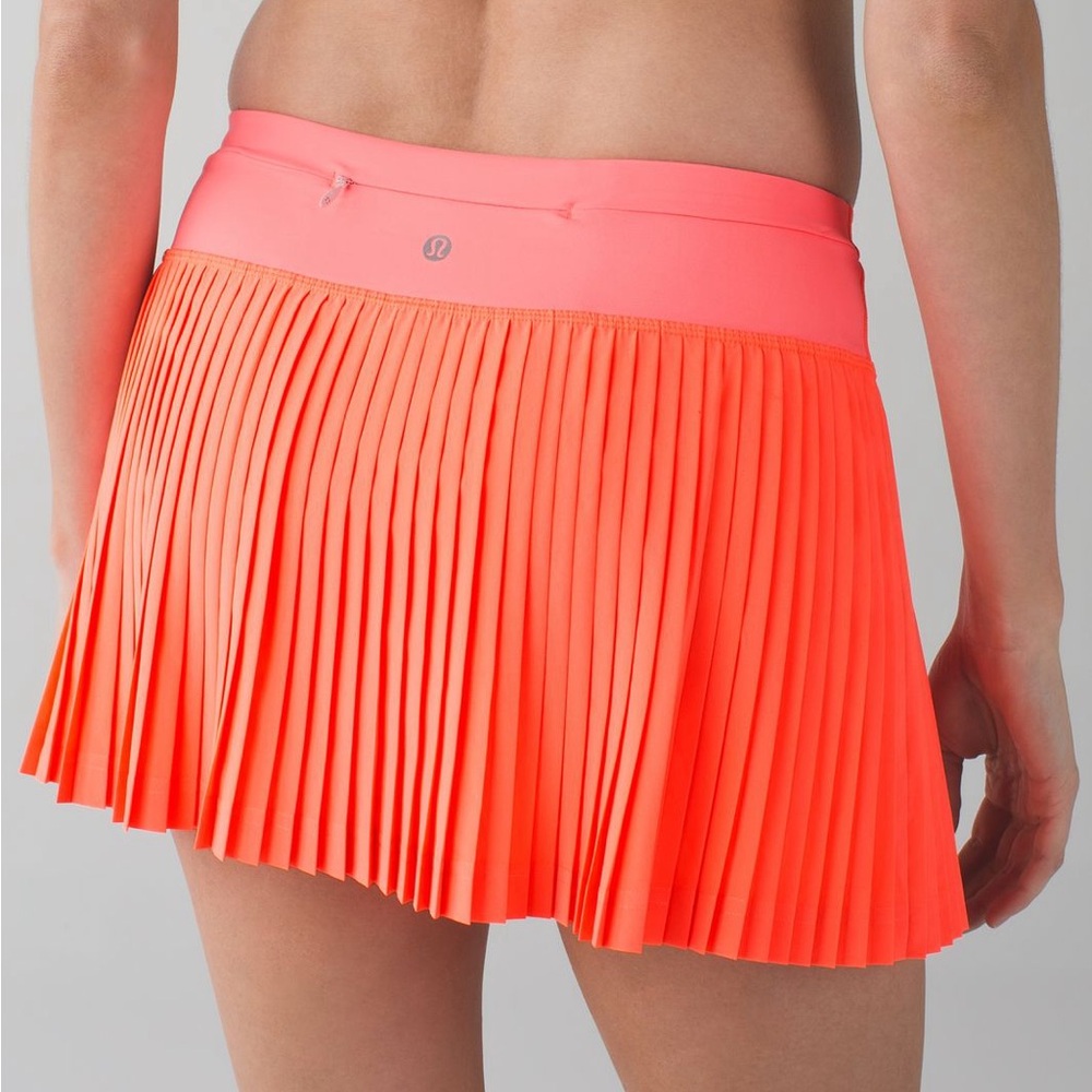 lululemon athletica Coral Pleated Skort